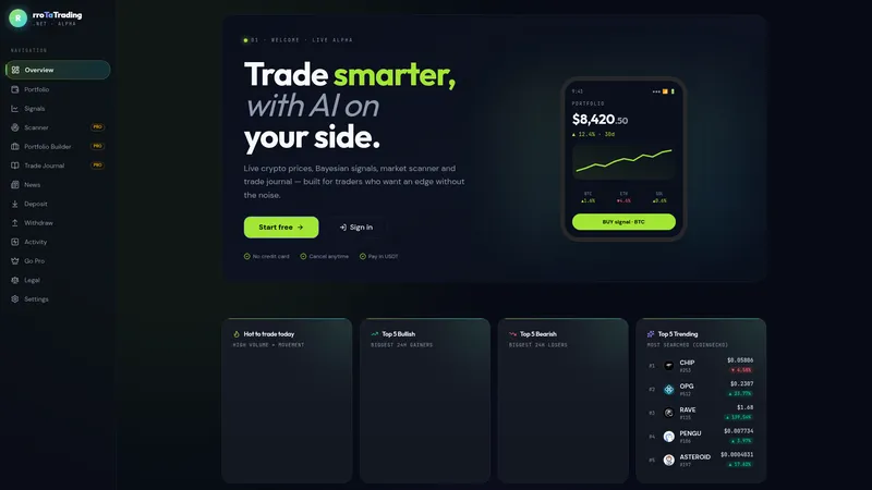 rroTaTrading website preview